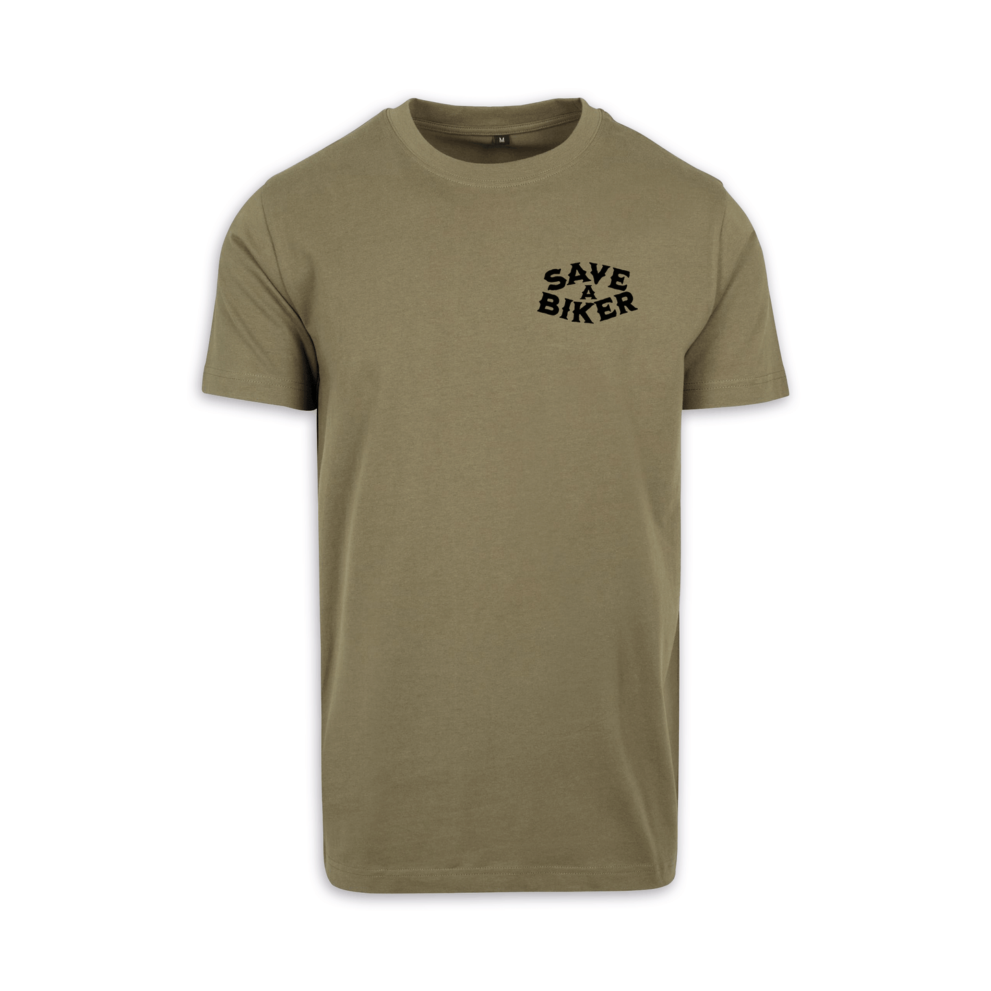 Save A Biker - Olive/Schwarz Männer Shirt