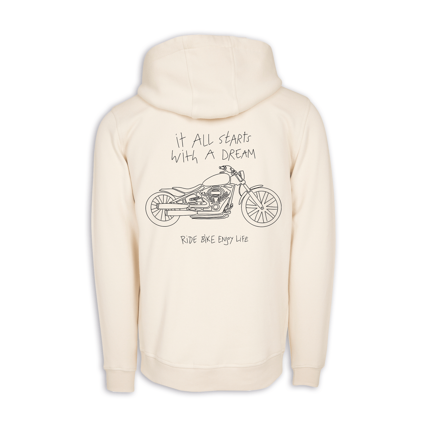 It All Starts With A Dream - Sand Regular Hoodie