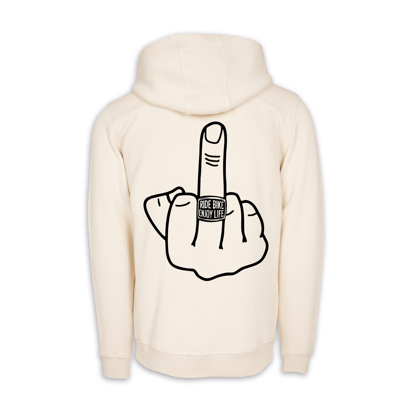 Mittelfinger - Sand Regular Hoodie