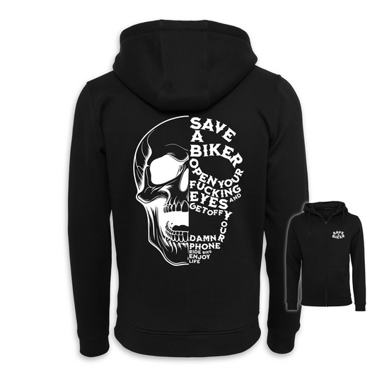 Save A Biker - Zipper