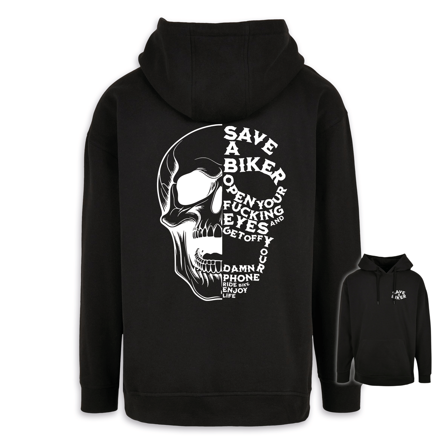 Save A Biker - Oversize Hoodie
