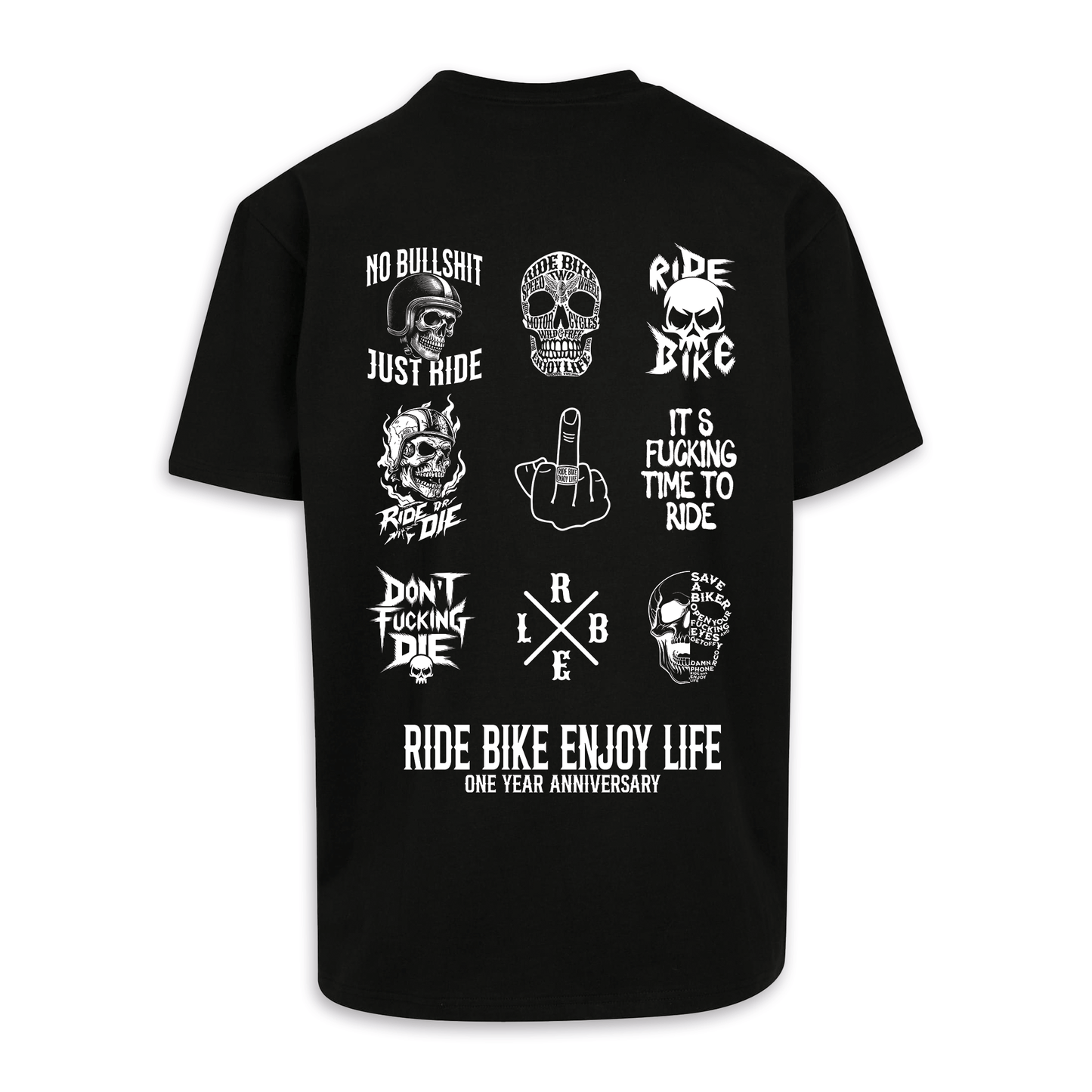 The Best Of - Schwarz Oversize Shirt