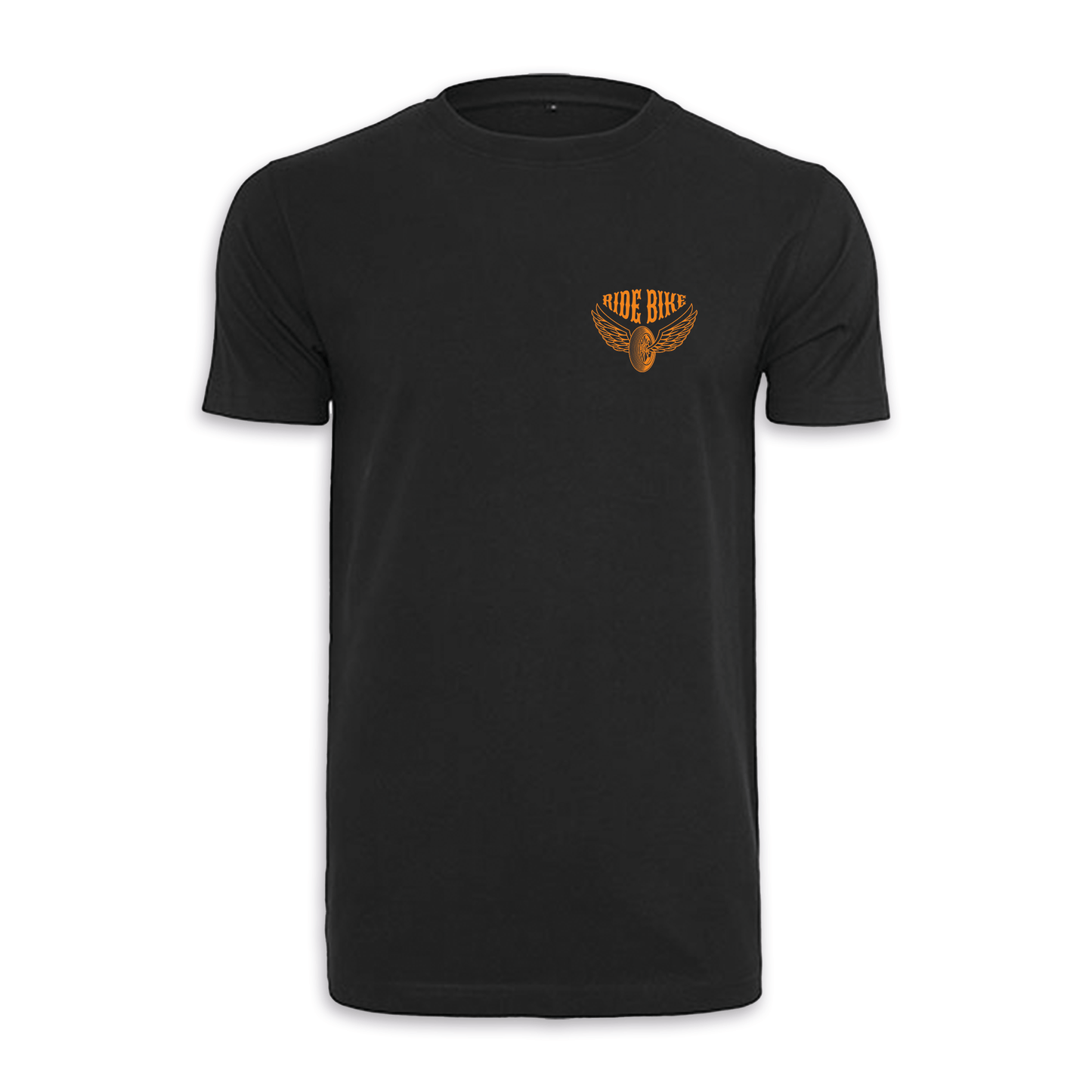 Wild & Free - Schwarz/Orange Männer Shirt