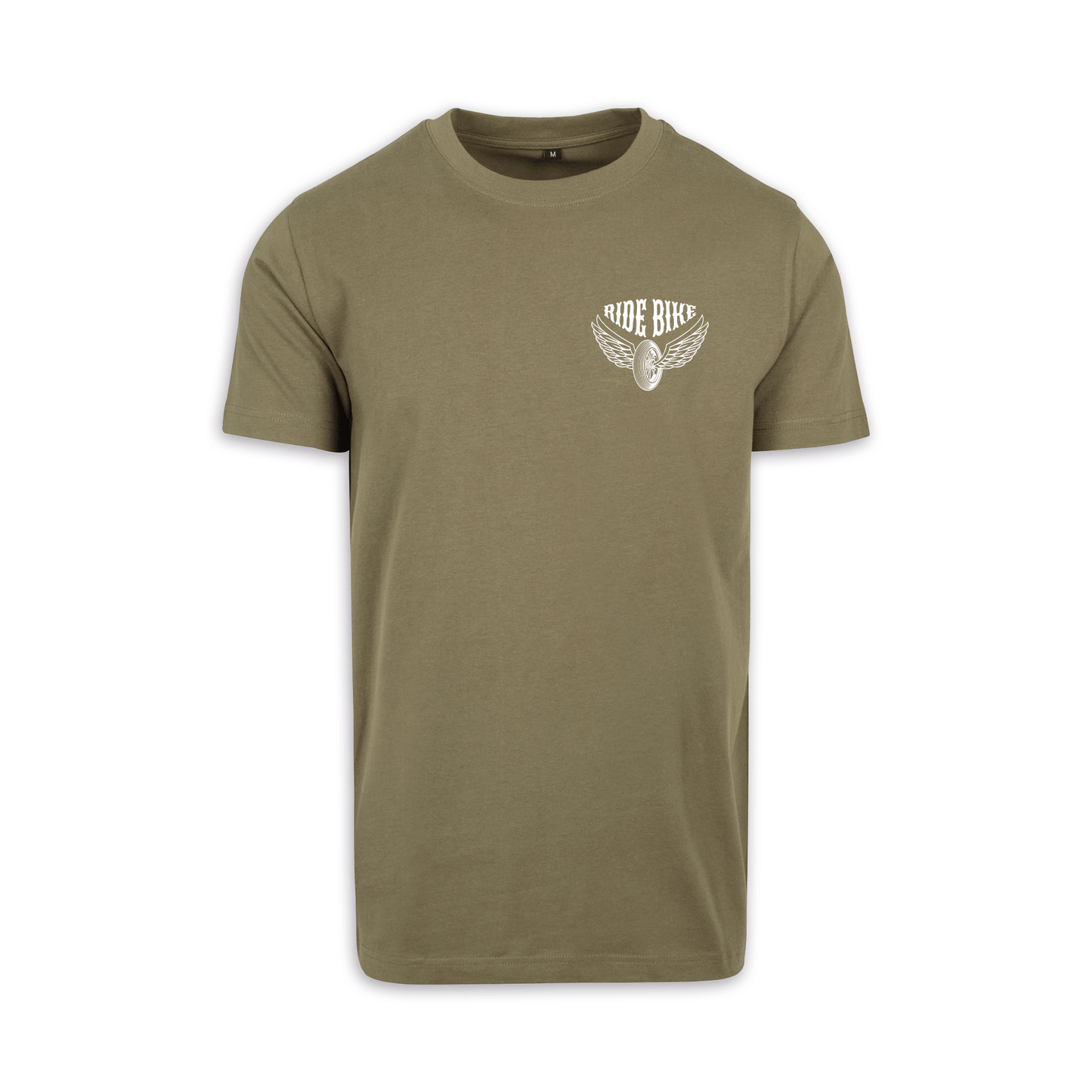 Wild & Free - Olive/Weiß Männer Shirt