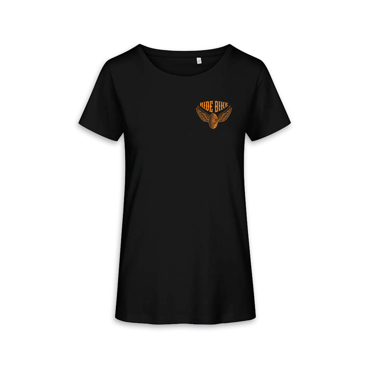 Wild & Free - Schwarz/Orange Frauen Shirt