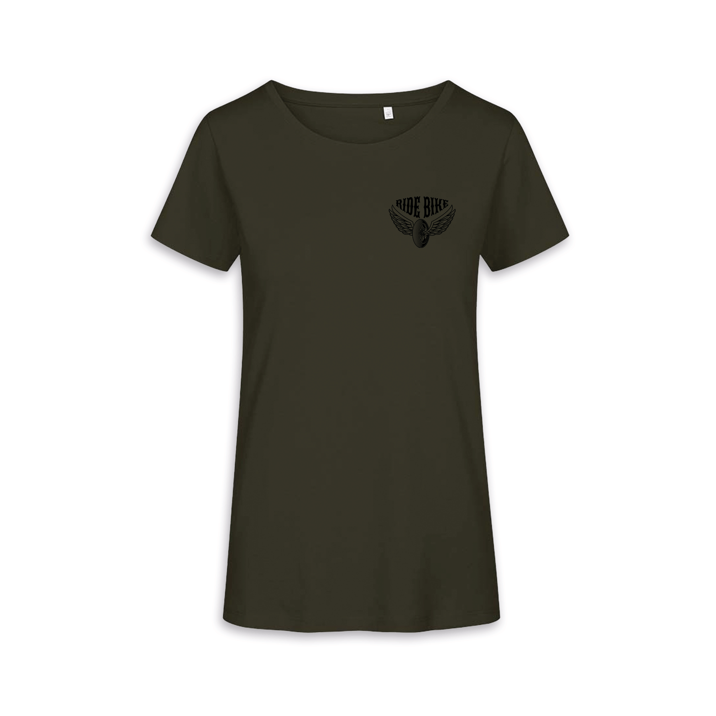 Wild & Free - Khaki/Schwarz Frauen Shirt