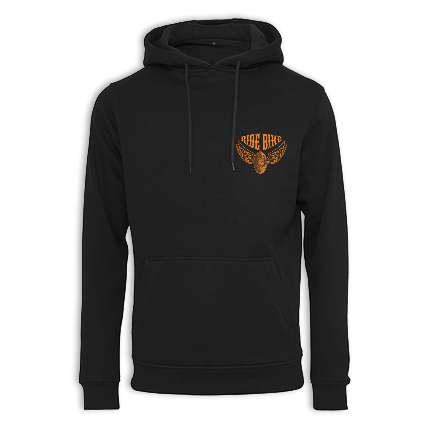 Wild & Free - Schwarz/Orange Regular Hoodie