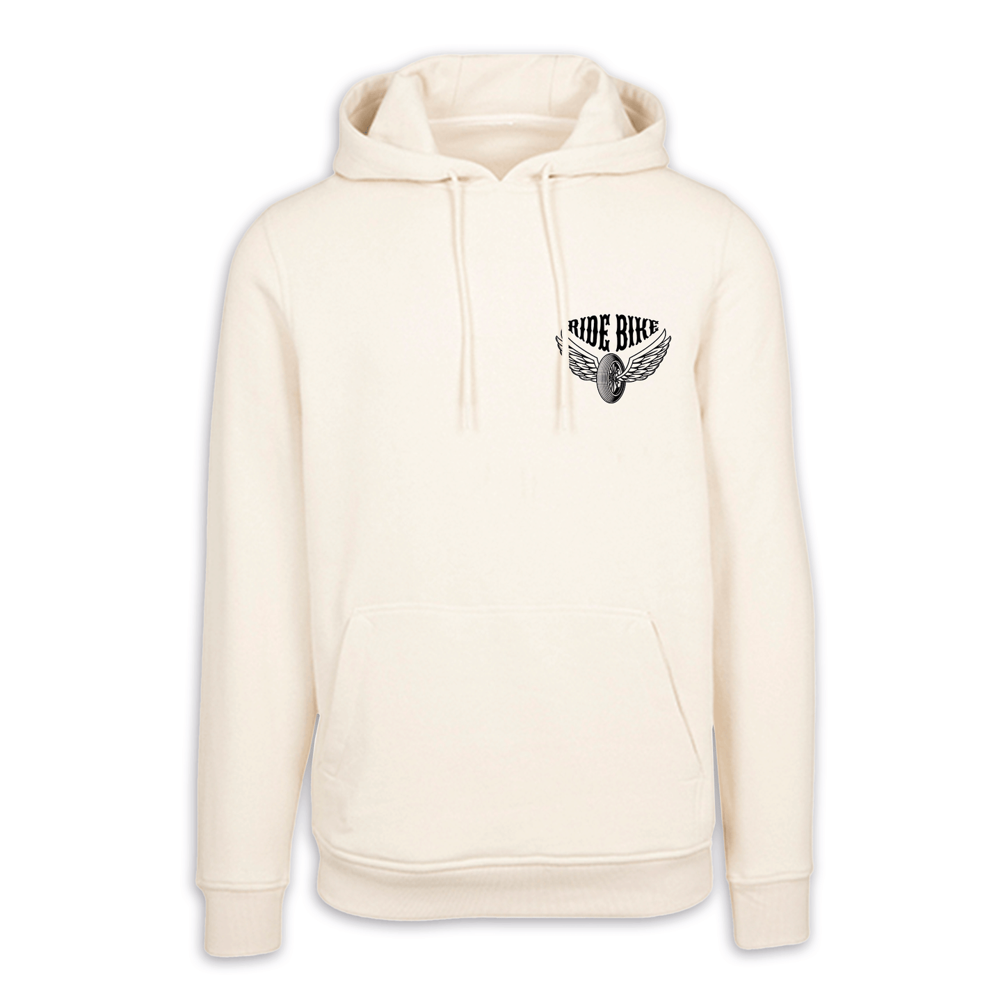 Wild & Free - Sand/Schwarz Regular Hoodie