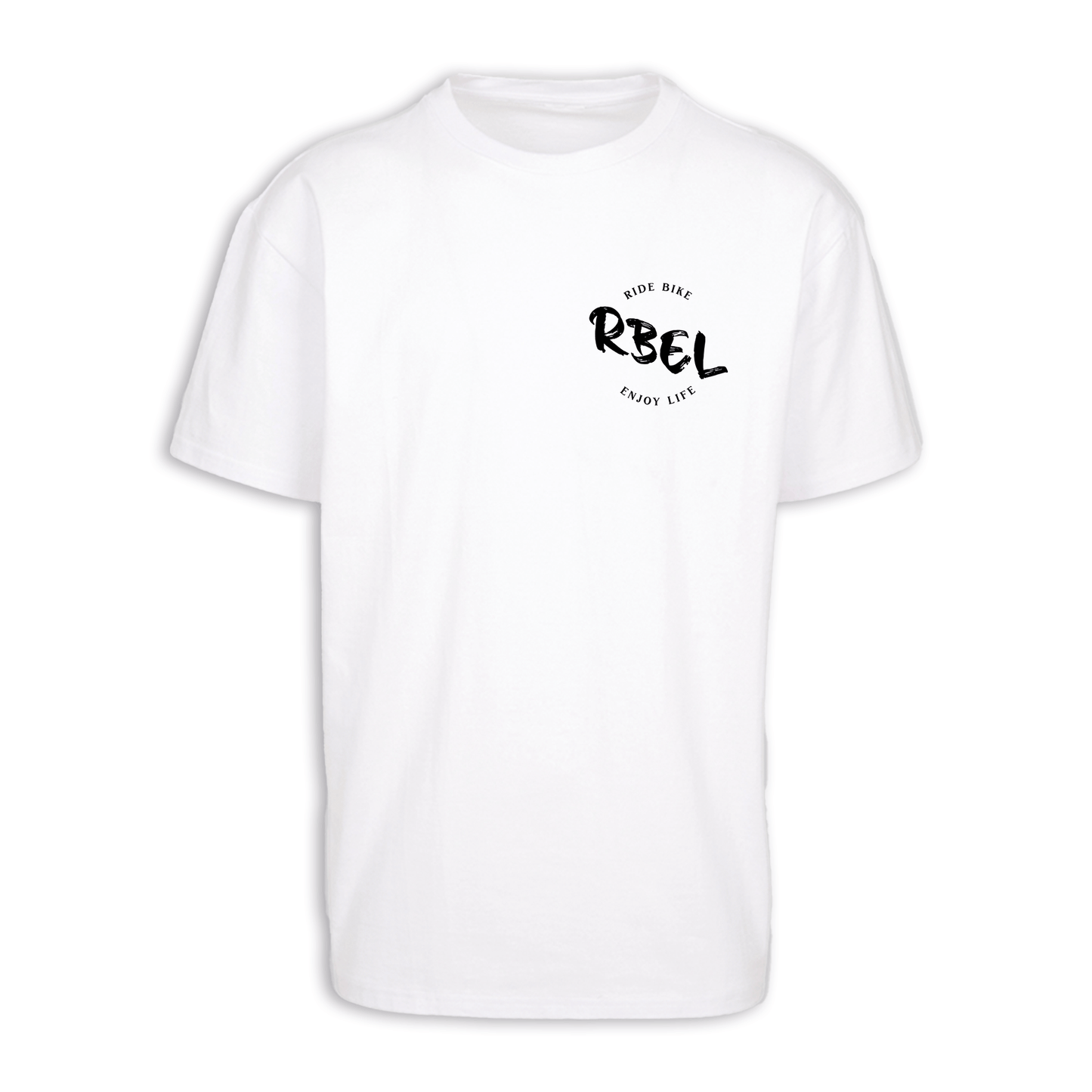 It‘s Fucking Time To Ride - Weiß Oversize Shirt