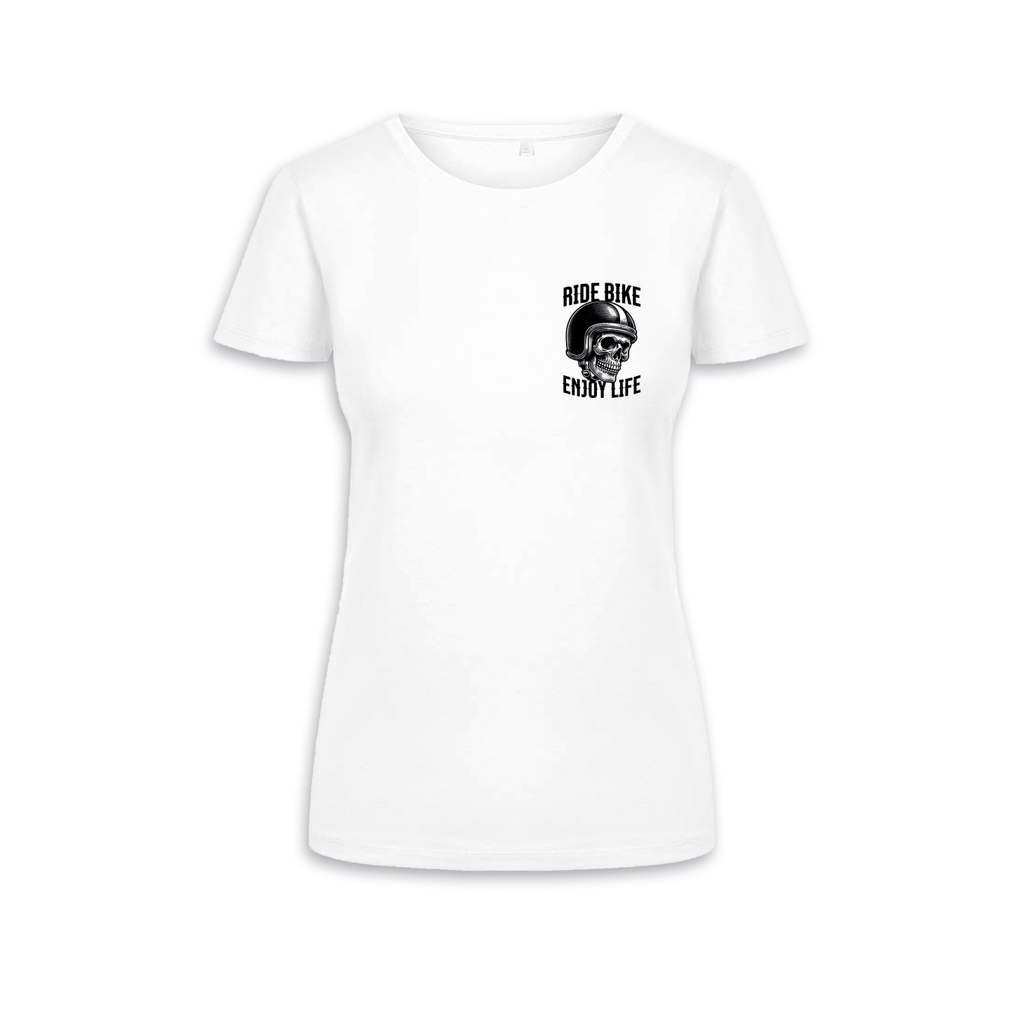 No Bullshit - Weiß Frauen Shirt