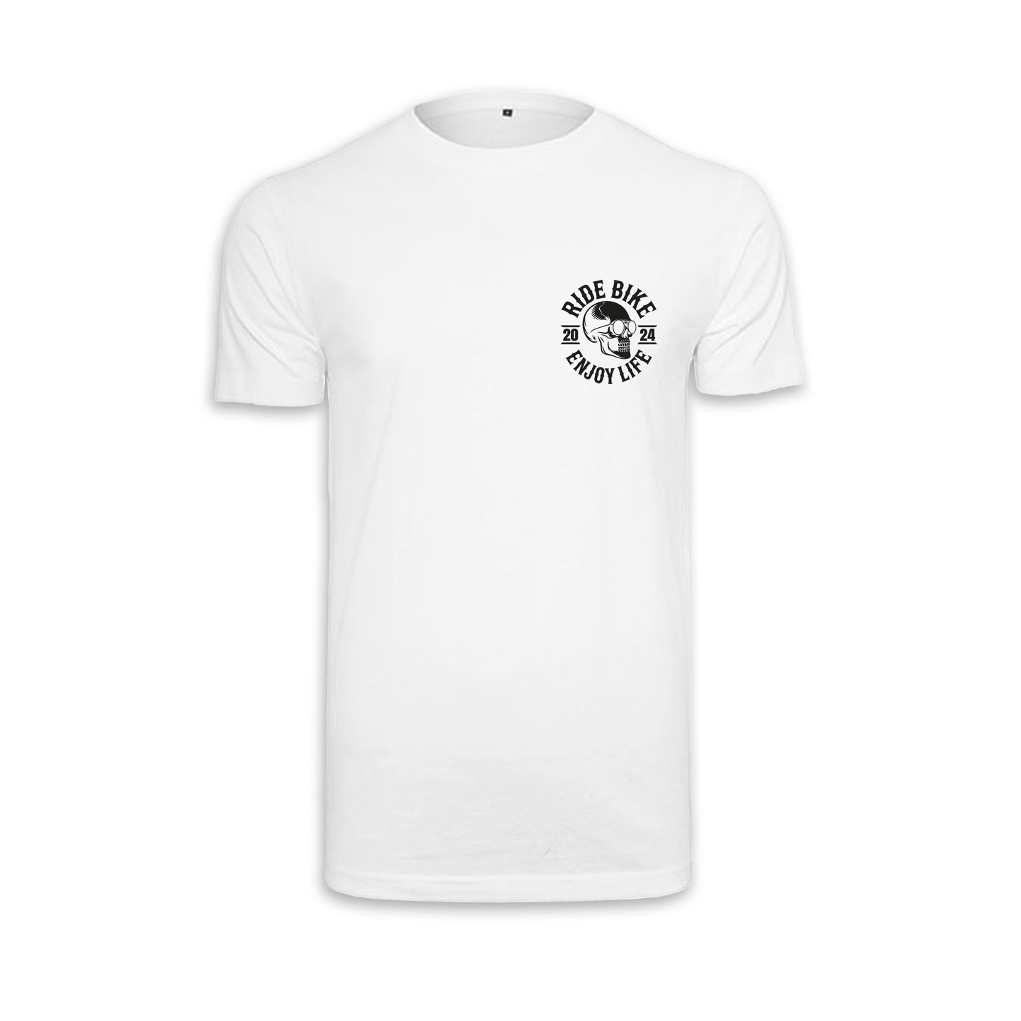 It‘s Fucking Time To Ride - Weiß Männer Shirt